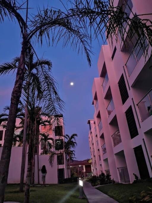 Departamento De Lujo En Manzanillo, Planta Baja Frente A La Albercaアパートメント エクステリア 写真